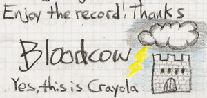 Bloodcow note
